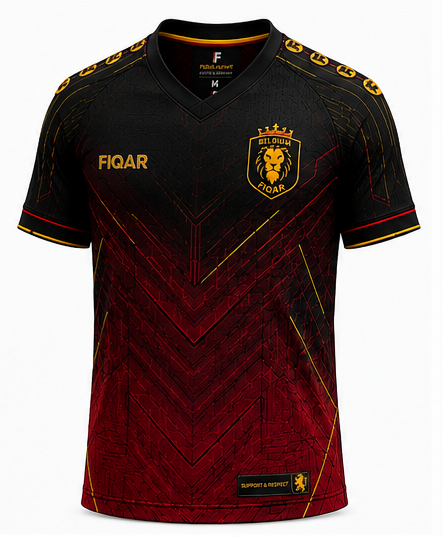 FIQAR Belgium World Cup 2026 Jersey - Red Edition