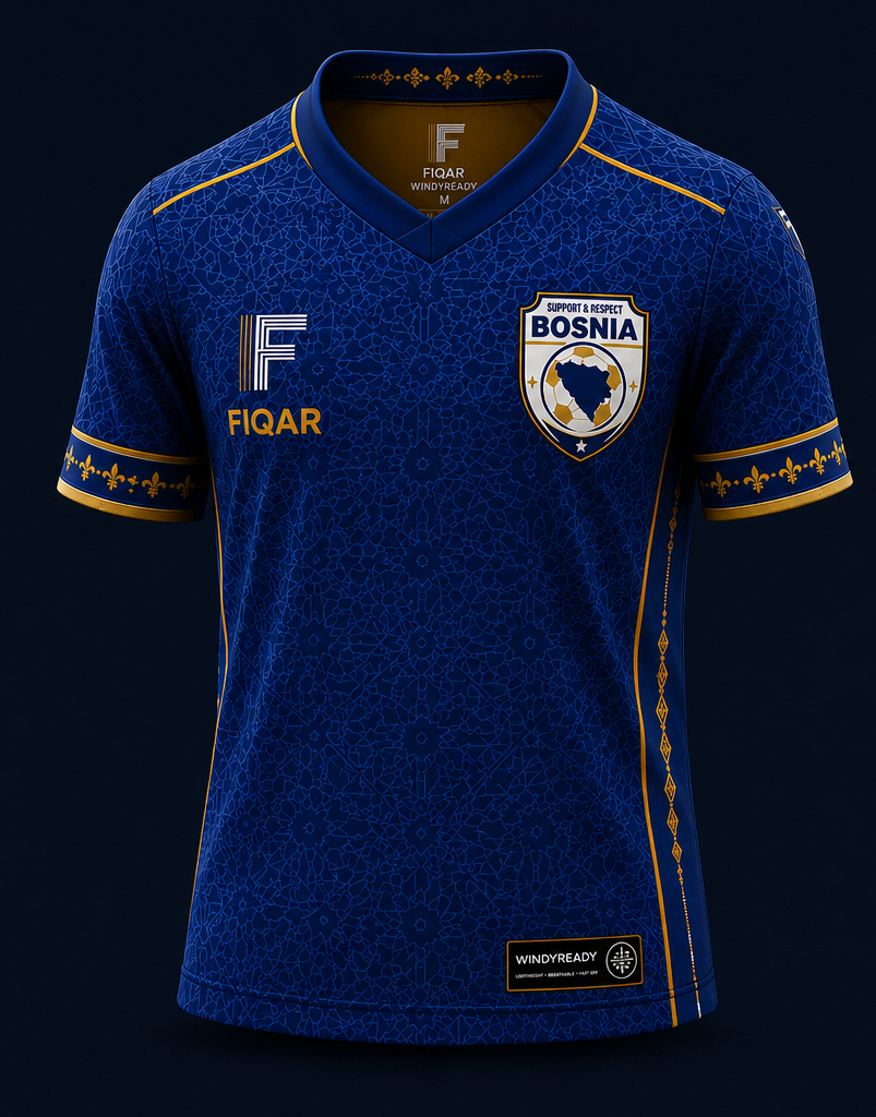 FIQAR Bosnia World Cup 2026 Jersey - Blue Edition