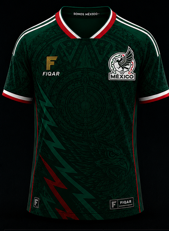 FIQAR Mexico World Cup 2026 Jersey - Green Edition