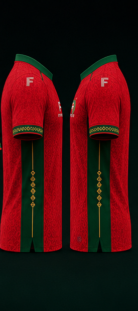 FIQAR Morocco World Cup 2026 Jersey - Red Edition