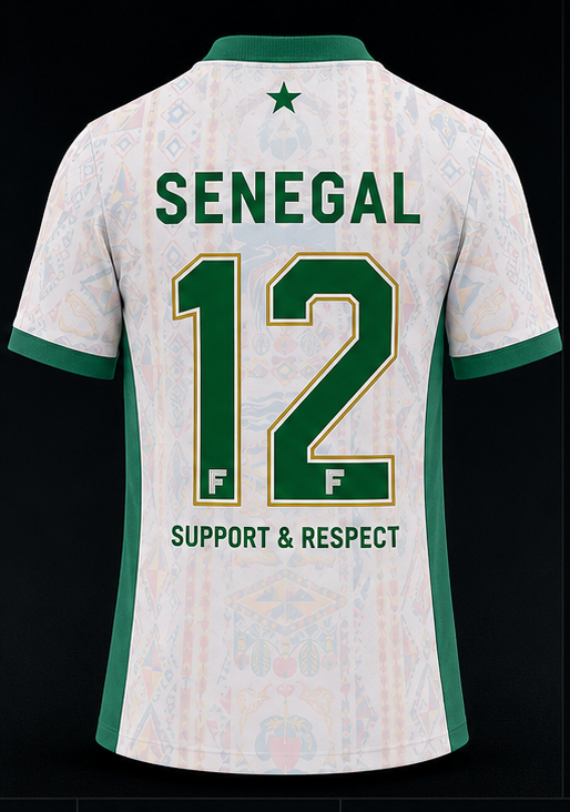 FIQAR Senegal World Cup 2026 Jersey - White Edition