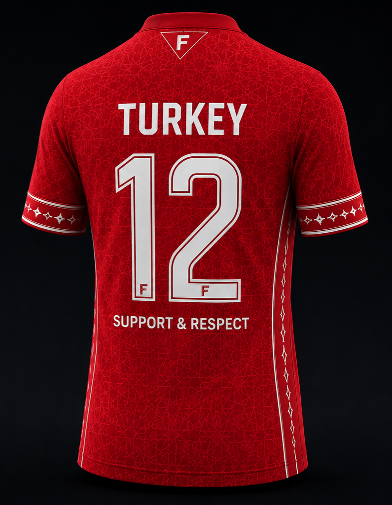 FIQAR Turkey World Cup 2026 Jersey - Red Edition