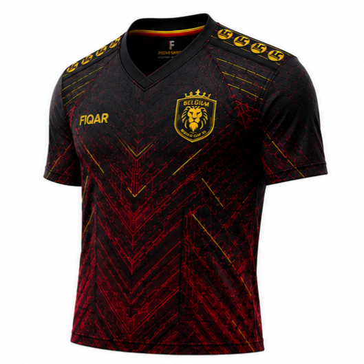 FIQAR Belgium World Cup 2026 Jersey - Red Edition