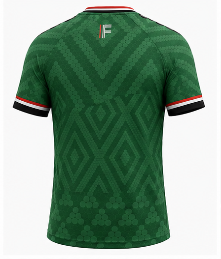FIQAR Iraq Heritage 2026 Football Jersey – Green Edition