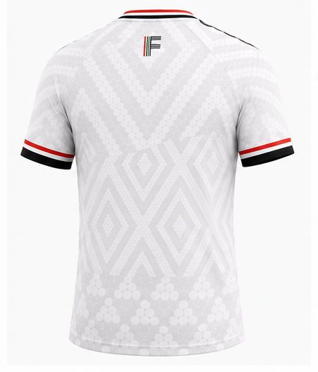 FIQAR Iraq Heritage 2026 Football Jersey – White Edition