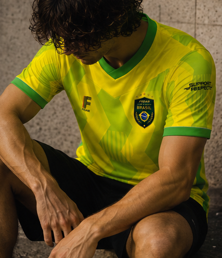 FIQAR Brazil 2026 Jersey - Premium Edition