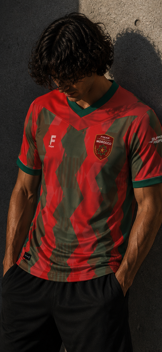 FIQAR Morocco 2026 Jersey - Premium Edition